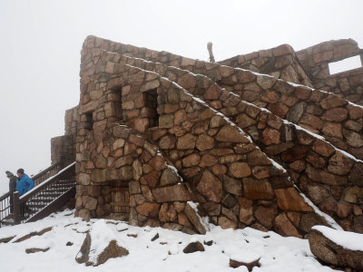 Structure on Mount Evans