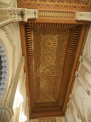 Ceiling of Hassan II Mosque