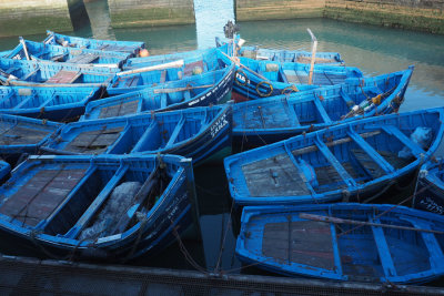 Boats in the port