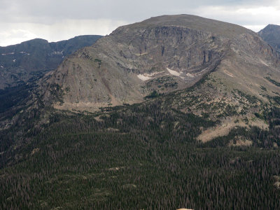 View across valley from Trail Ridge Road