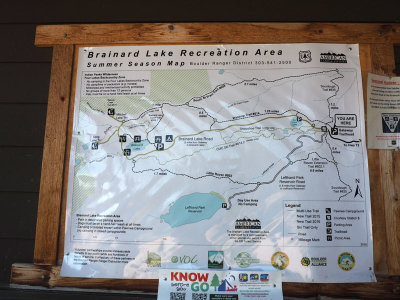 Lake Brainard Recreation Area trail map