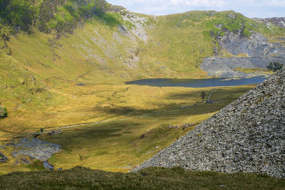 Cwmorthin Valley and Lake