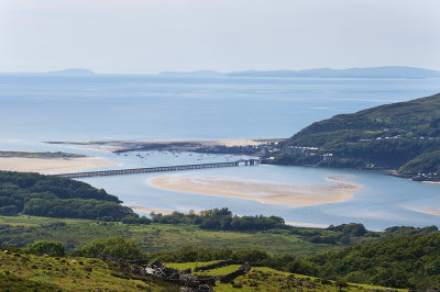 Barmouth from Cregennan Lakes