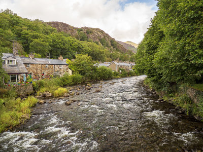 Afon/River  Glaslyn in Beddgelert