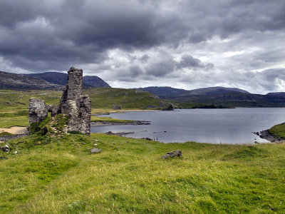 Ardvreck Castle by Loch Assynt