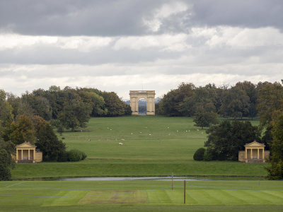 View south from Stowe House