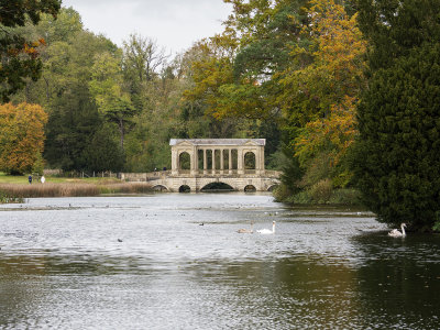 Octagon Lake and Palladian Bridge