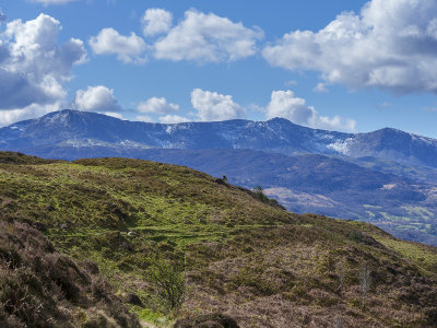 Precipice Path with Cadair Idris beyond