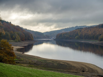 Along valley to viaduct