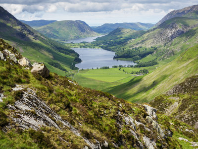 Buttermere and Crummock Water from Haystacks