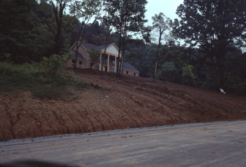 erosion from Oak Hill