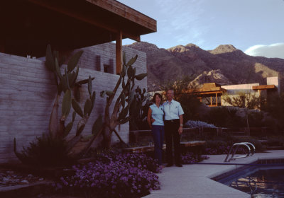 Pam and Dr. Dennis Patton at their home in AZ