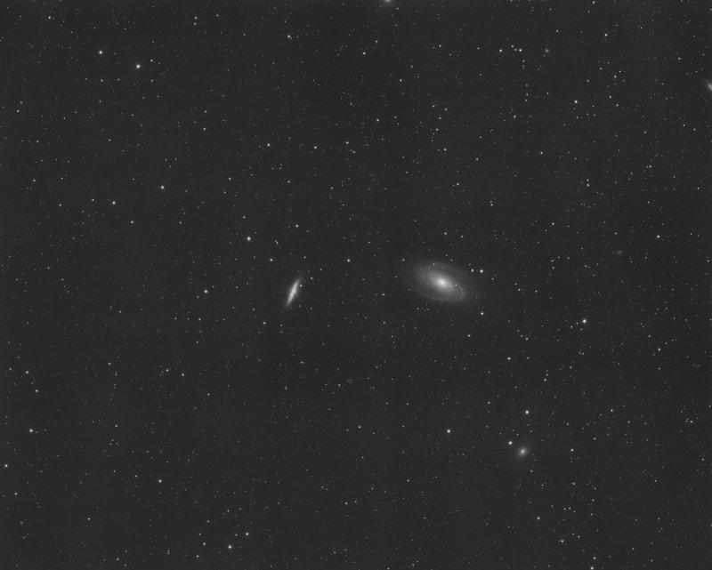M81 & M82 Luminance