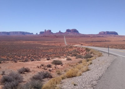 Monument Valley - Forest Gump backdrop