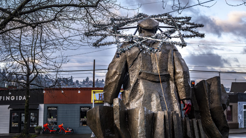 Lenin Statue at Fremont