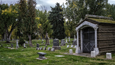 Mountain View Cemetery - X Tombstone