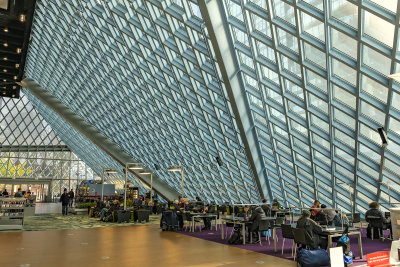 Seattle Central Library - Red Hall