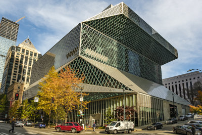 Seattle Central Library - Red Hall