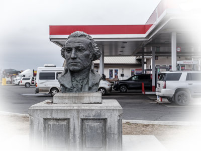 George Washington Bust in George, Washington