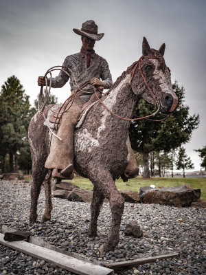 Cattle Drive Sculpture