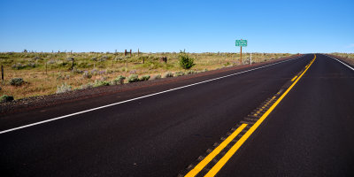 45th Parallel Sign