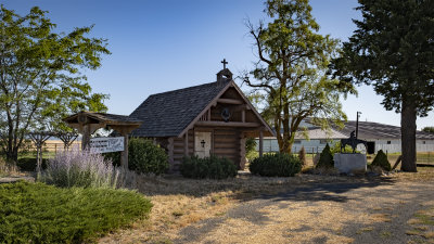 Tiny Log Chapel