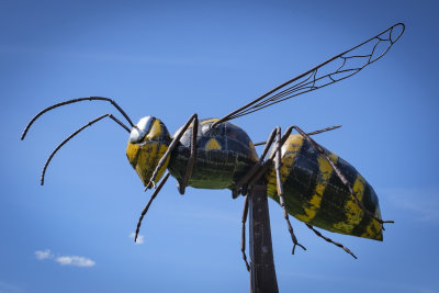 Beeest: Yellow Jacket on a Pole