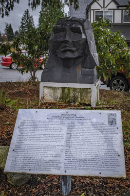 Chief Seattle Computer Bust