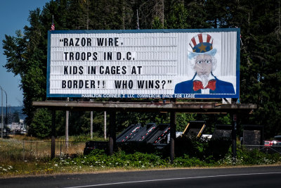 Right-Wing Uncle Sam Billboard
