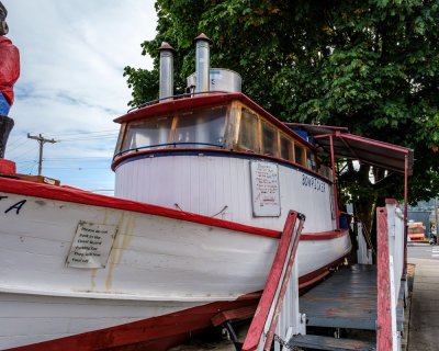 Food Truck in a Boat