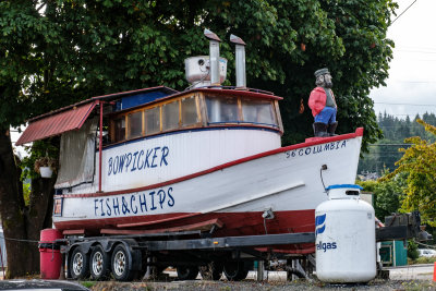 Food Truck in a Boat