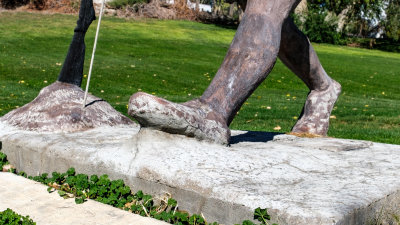 Bigfoot, Vengeful Cherokee Statue