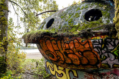 Collins Beach UFO Boat