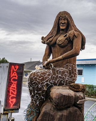 Wooden Mermaid