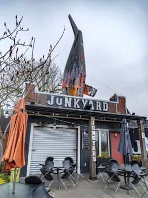 Junkyard Extreme Burgers - Crashed Plane