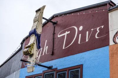 High Dive Sign