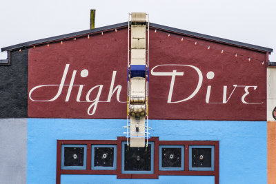 High Dive Sign