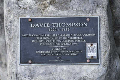 David Thompson Maps Sandpoint