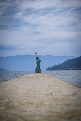 Lady Liberty of the Lake