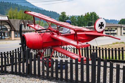 Red Baron Sculpture
