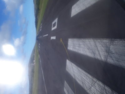 The runway on Easter Island. It was a backup for the space shuttle, so NASA have made it long enough.