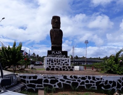 Plaza Hotumatua. Hanga Roa.