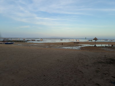 Low tide at Sanur