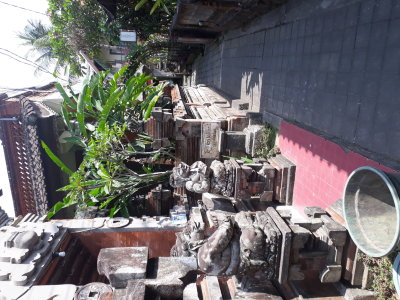 The alley to Hotel Oka Wati. Ubud