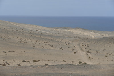 Deserto di El Jable, Istmo de la Pared