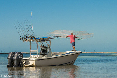 Throw net fishing, Smathers Beach  6