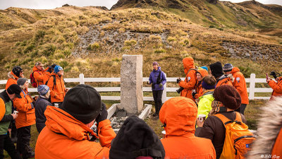 Ernest Shackleton's Grave, Grytviken Whaling Station  2