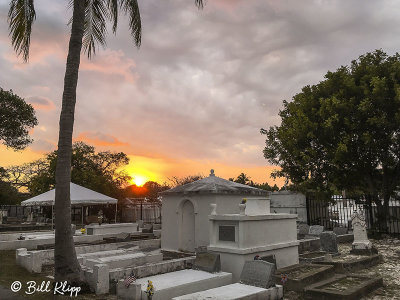 Sunset, Key West Cemetery  1