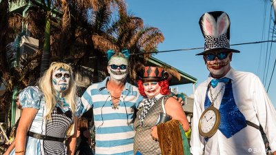 Zombie Bike Ride, Fantasy Fest Key West    42