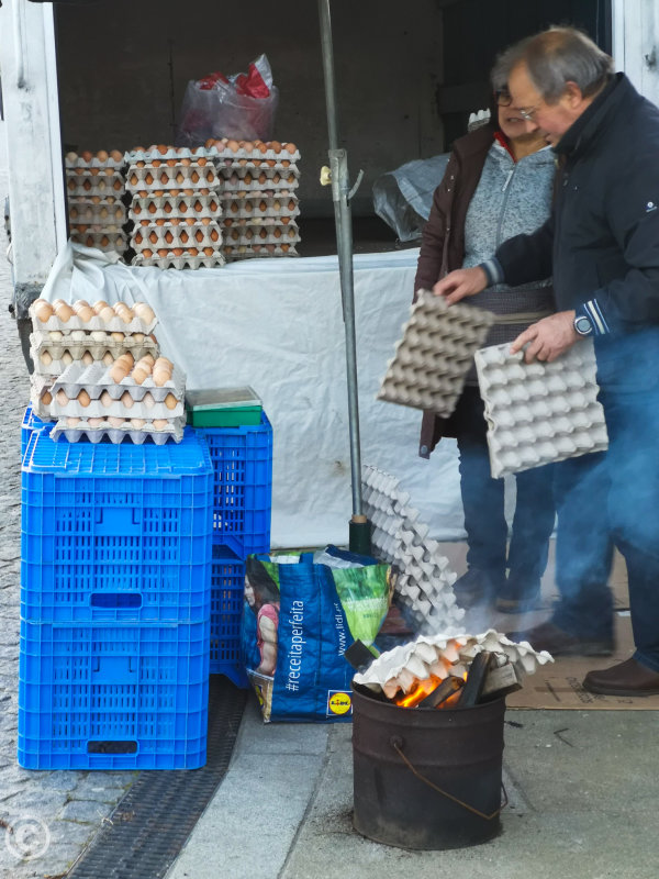 At the market 